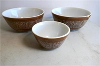 Pyrex Mixing Bowls