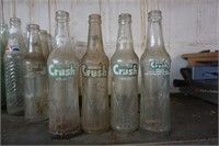 Set of Four Crush Soda Bottles
