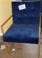 Dark Blue Side Chair