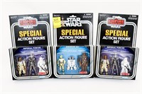 (3) Star Wars Special Action Figure Sets Including