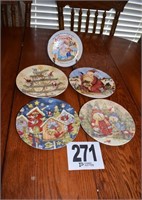 Misc. Holiday Plates (5 Total)