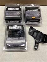 BLACKHAWK HOLSTERS LOT