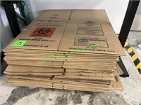 (25)+/- Cardboard Boxes