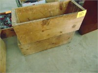 2 Heavy Duty Shopmade Wood Boxes