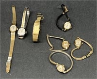 (L) Women’s Watches, Various Band Styles And