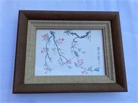 Japanese Hand Painted Bird Picture