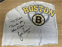 BOB BEERS BOSTON BRUINS AUTOGRAPH