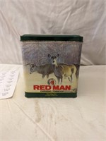 1995 Limited Edition Red Man Canister Tin