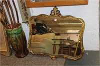 French gilt framed Mirror