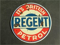 Regent British Petrol Metal Sign