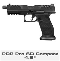 Walther PDP Pro SD Compact 9mm 4.6" Threaded