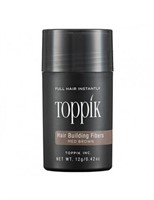 TOPPIK HAIR BUILDING FIBERS MED BROWN 12G