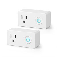 NEW 2PK Smart Plug Outlets WiFi No Hub Required