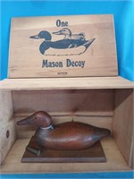 Vintage Mason Decoy  in a "One Mason Decoy"