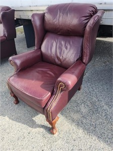 Lane Recliner - Leather Action manual rec