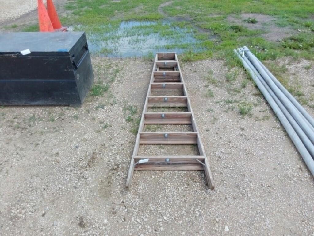 8' wood step latter