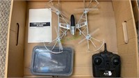 Axis with  camera RC drone. Not tested. Comes