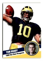 1999 Hot Shot Prospects Tom Brady Rookie