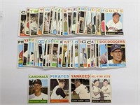 1964 Topps Baseball 100 + cards