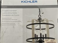 KICHLER 5 LIGHT CHANDELIER