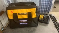 Dewalt Tool Bag and Battery Charger UNTESTED
