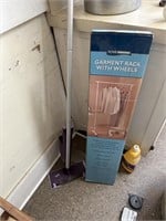 Garmet Rack & Wet Mop