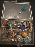 Box of gemstones. Rea? Fake? you decide