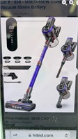 Laresar cordless vacuum 55min battery stick