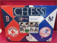 2002 Baseball Chess Set Red Sox vs Yankees Sealed