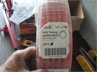 100 FT ROLL RED PEX TUBING  1/2 "