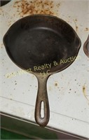 (2) Cast Iron Skillets (BS)