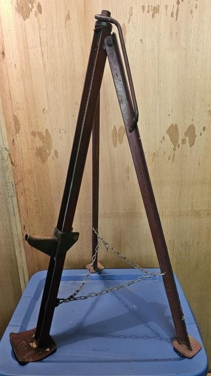 Vintage bumper jack unknown manufacturer