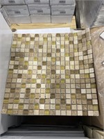 12" x 12" Mini #4 Stone/Glass Mosaic Tile x55 SF
