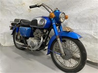 1968 Honda CD 175 motorcycle