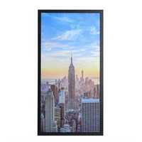 Frame Amo 18x36 Black Modern Picture or Poster Fra