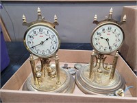 Vintage Kundo Keininger Obergfell Dome Glass Clock