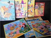 9 Vintage Children's Puzzles