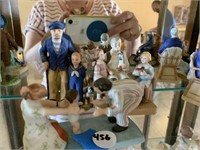 TRIO OF 1980'S NORMAN ROCKWELL FIGURINES