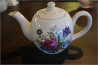 Ceramic Tea Pot Floral