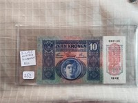 2-1-1915 Austria 10 Kronen AU