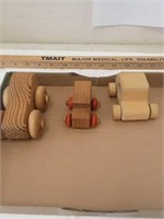 Hand made wood toys