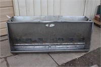 Stainless Steel Pig Feeder, Approx 70"x18"x31"
