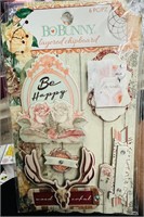 New- BoBunny Layered Chipboard