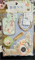 New- BoBunny Layered Chipboard