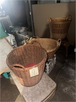 Nice, large wicker baskets