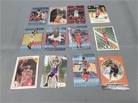 Lot Of 12 Michael Jordan Assorted Basketball Cards