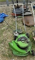21" Lawn Boy Push Mower, has compression, w/ bagge