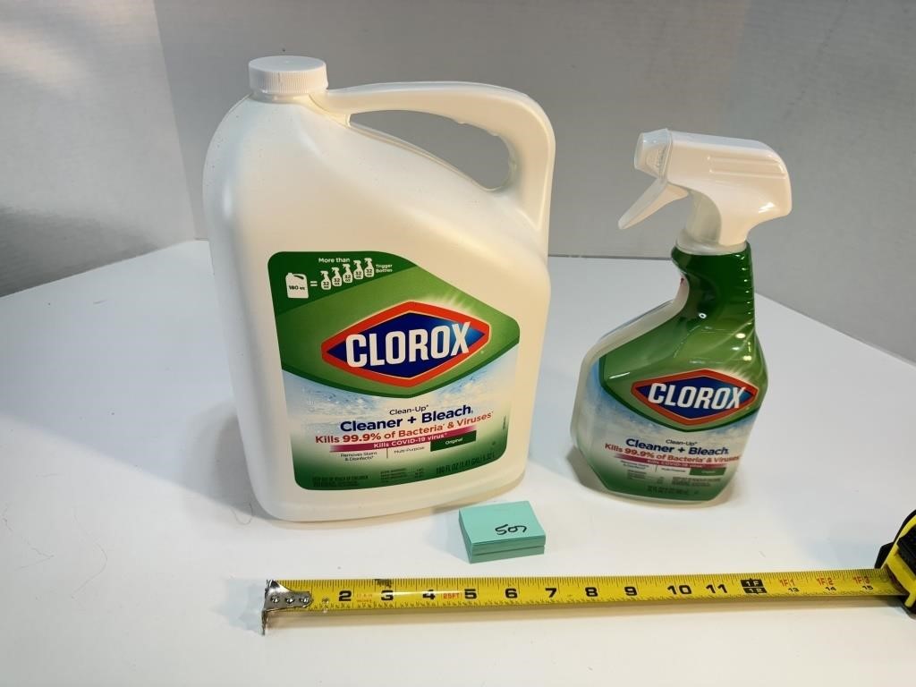 New Bottle Spray Clorox Cleaner & Full Refill