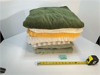 Stack of Used Towels, Pet Bedding, Cleanup