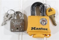 Master Padlocks w/Keys